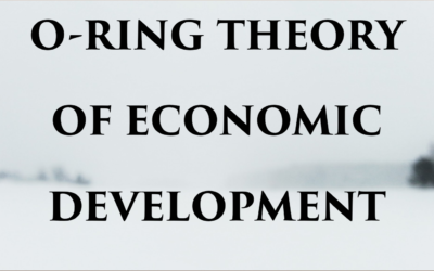 O-RING THEORY OF ECONOMIC DEVELOPMENT