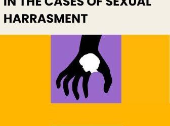 EVIDENTIARY STANDARDS IN THE CASES OF SEXUAL HARASSMENT